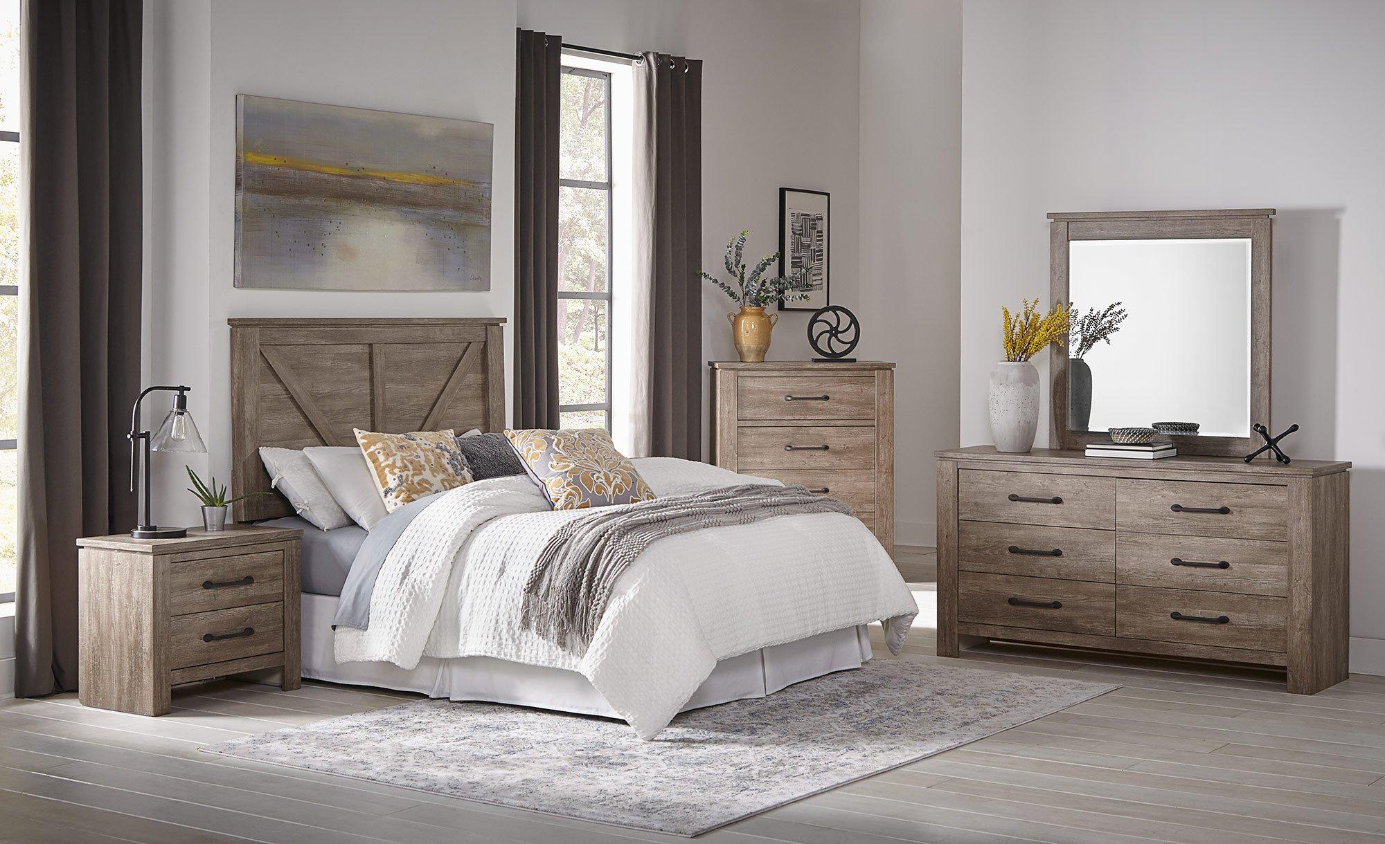 Rent to Own Ideaitalia 5 Piece Adorna II Queen Bedroom Set at Aaron's